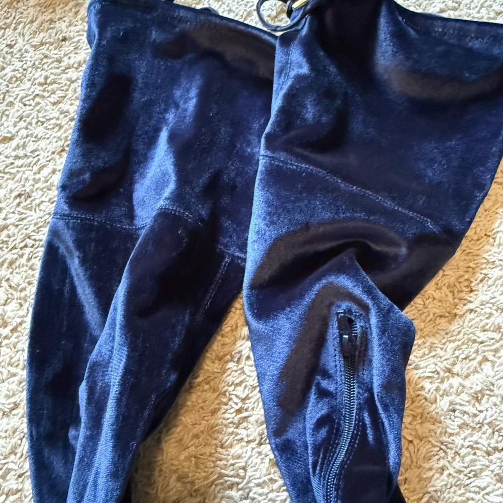 Candie's Navy Blue Women's Boots - Picture 5 of 7